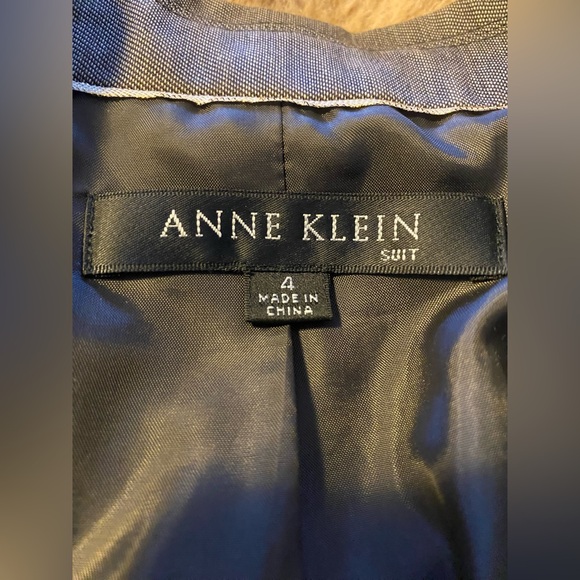 Anne Klein wool blend suit set size 4/27 - Picture 13 of 13